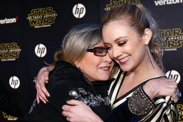 Billie Lourd, Carrie Fisher, Bryan Lourd