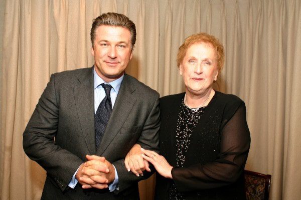 Carol M. Baldwin alongside her eldest son Alec Baldwin