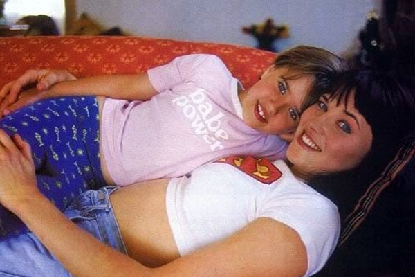 Lucy Lawless daughter with Garth Lawless Daisy Lawless
