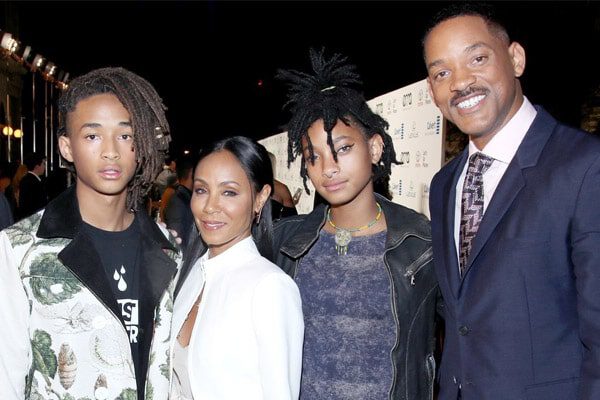 Will Smith, Jada Pinket Smith, Willow Smith, Jaden Smith