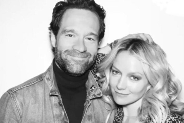 Chris Diamantopoulos children with Becki Newton