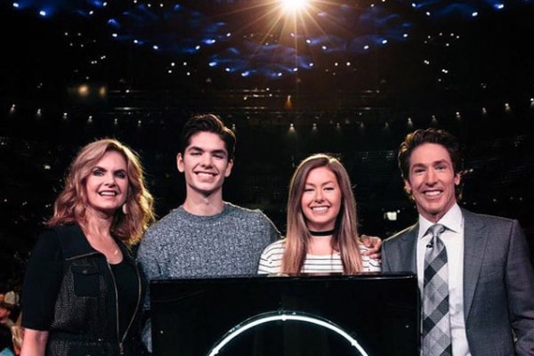 Joel Osteen son with Victoria Osteen, Jonathan Osteen