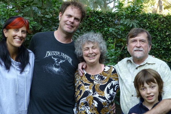 Rainn Wilson parents, Robert G. Wilson, Shay Cooper